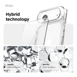 Picture of Elago Hybrid case iPhone17Air Clear