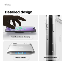 Picture of Elago Hybrid case iPhone17Air Clear