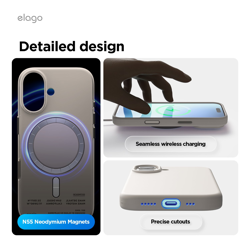 Picture of Elago MagSilicone Case iPhone17 Light Pink