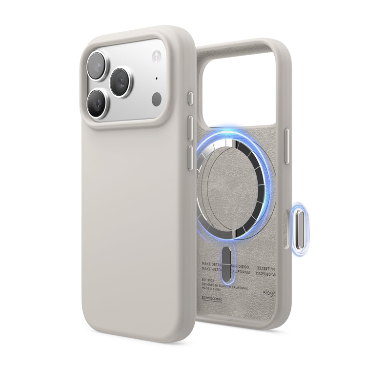 Picture of Elago Mag Silicone Case iPhone17 Pro Stone