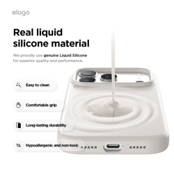 Picture of Elago Mag Silicone Case iPhone17 Pro Stone