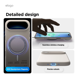 Picture of Elago Mag Silicone Case iPhone17 Air Black