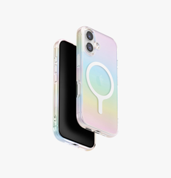 Picture of UNIQ HYBRID IPHONE 17 (2025) 6.3 MAGCLICK CHARGING IRIDESCIA - HOLO QUARTZ