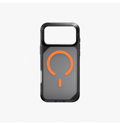 Picture of UNIQ HYBRID IPHONE 17 PRO MAX (2025) 6.9 MAGCLICK CHARGING COMBAT ACTIVE - FROST SMOKE/ORANGE 