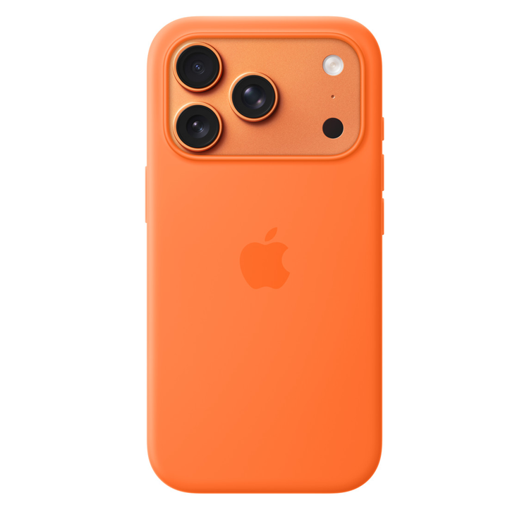 Picture of Apple Silicone Case with MagSafe for iPhone 17 Pro- Orange