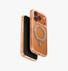 Picture of UNIQ HYBRID IPHONE 17 PRO (2025) 6.3 SWIVIX WITH 360 ROTATING KICKSTAND - CARBON BLACK