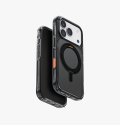 Picture of UNIQ HYBRID IPHONE 17 PRO (2025) 6.3 SWIVIX WITH 360 ROTATING KICKSTAND - CARBON BLACK