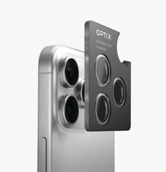Picture of UNIQ OPTIX ALUGUARD IPHONE 17 PRO/17 PRO MAX (2025) 6.3/6.9 CAMERA LENS PROTECTOR - SUNSET AMBER