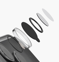Picture of UNIQ OPTIX CLEARSHIELD IPHONE 17 PRO/17 PRO MAX (2025) 6.3/6.9 CAMERA LENS PROTECTOR - CRYSTAL (CLEAR)