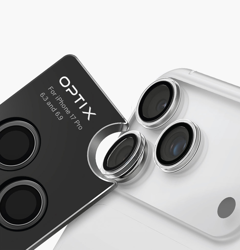 Picture of UNIQ OPTIX CLEARSHIELD IPHONE 17 PRO/17 PRO MAX (2025) 6.3/6.9 CAMERA LENS PROTECTOR - CRYSTAL (CLEAR)