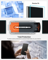 Picture of Spigen Galaxy Z Fold7 Glas.tR EZ Fit Pro HD (1P)