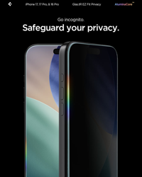 Picture of Spigen iPhone 17 Pro Glas.tR EZ Fit ProHD(Privacy)
