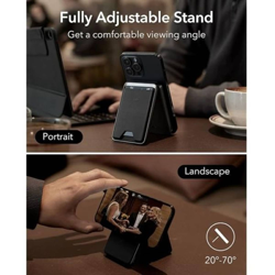 Picture of ESR 5,000mAh Power Bank Wallet (HaloLock) - Midnight Black