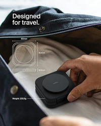 Picture of Belkin Boostcharge Pro Foldable Qi2-Certified Wireless Charger 3-In-1 Magnetic Charging Travel Pad 15W - Magsafe-Compatible Portable Charger