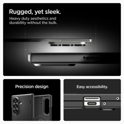 Picture of Spigen Galaxy Z Fold7 Slim Armor Pro MagFit Black