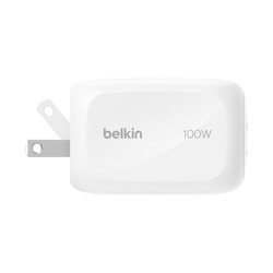 Picture of Belkin 3-Port USB-C Plug 100W, Gan Wall Charger With 2X USB-C & 1 USB-A Ports,